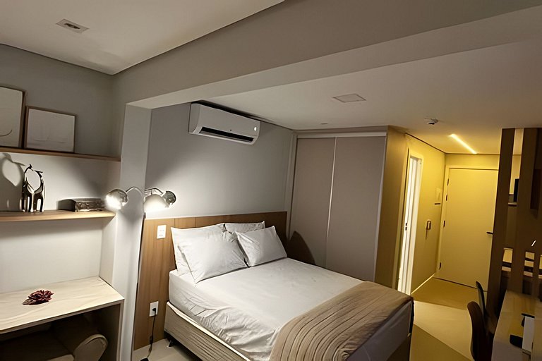 Studio 107 Alto Padrão ao Lado do Allianz Parque