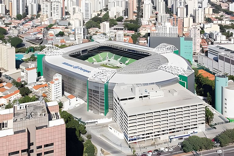 Studio 107 Alto Padrão ao Lado do Allianz Parque