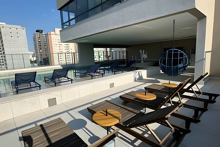 Studio 915 Alto Padrão ao lado do Allianz Parque