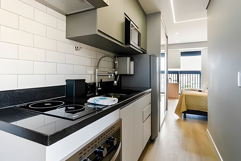 Studio 901 ao lado do Allianz Parque